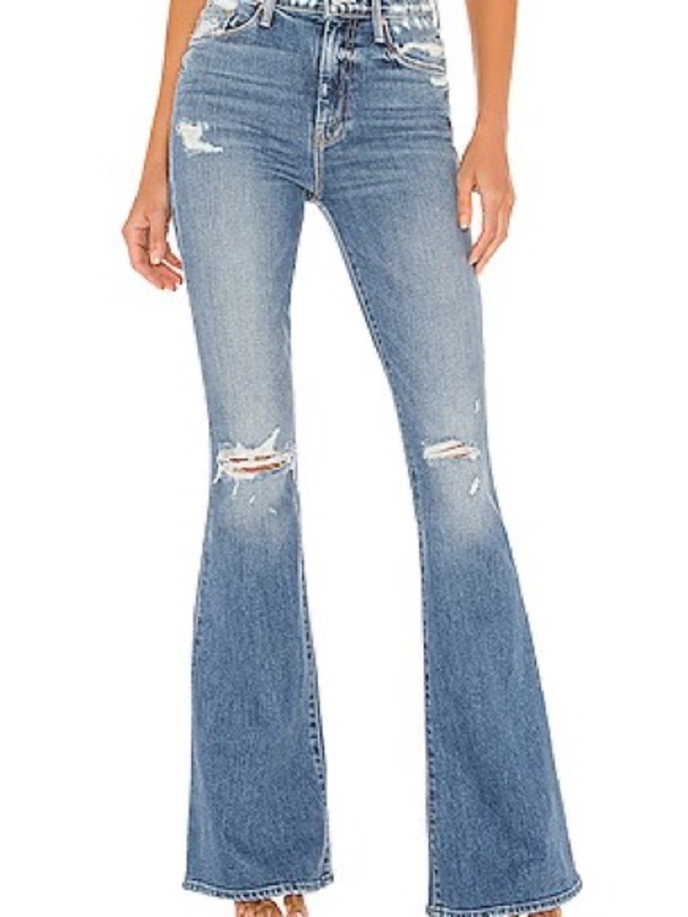 MOTHER Superior The Super Cruiser Jeans in On Holy Ground Wash